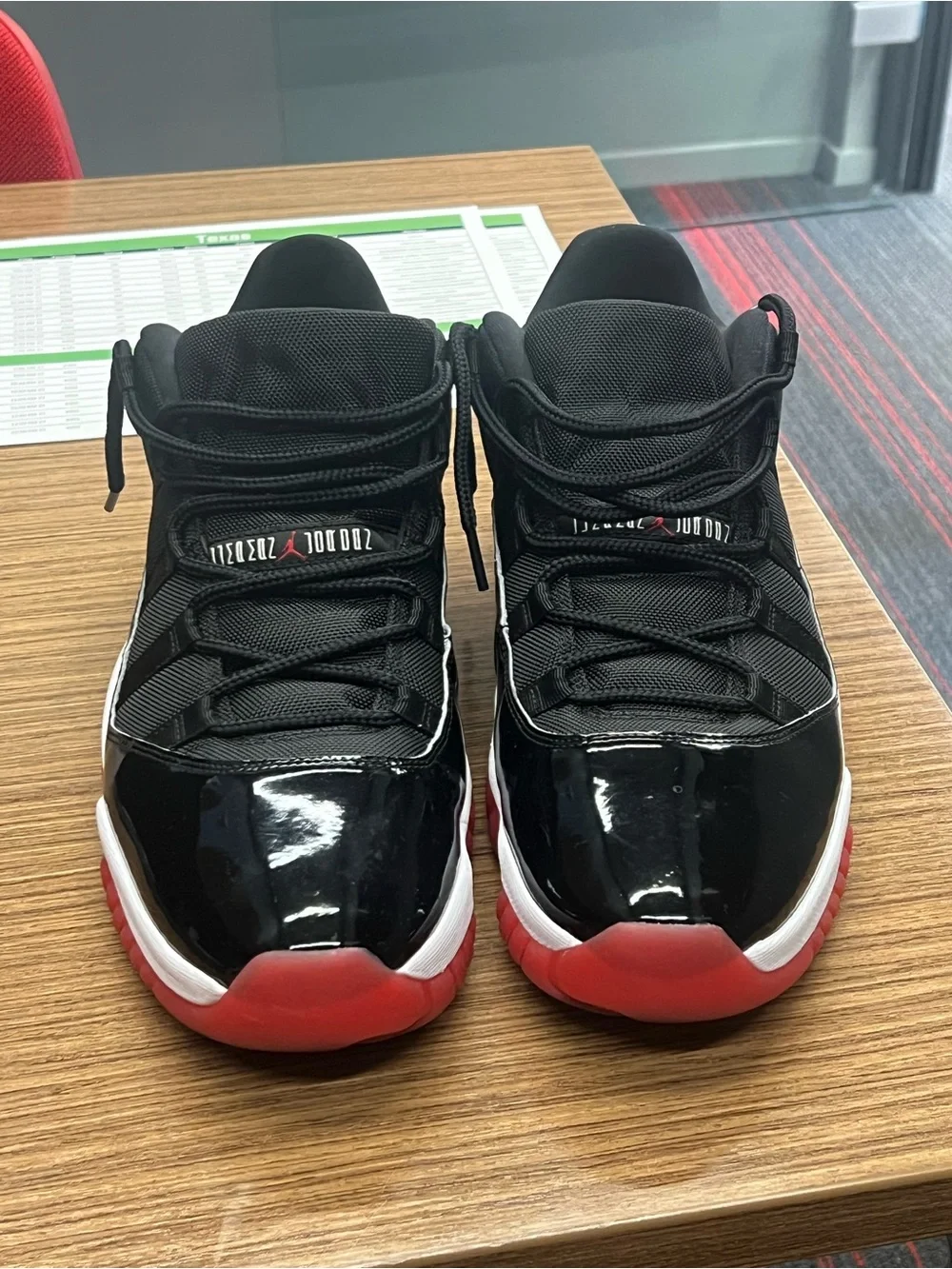 Bred Jordan 11 Low Size 15